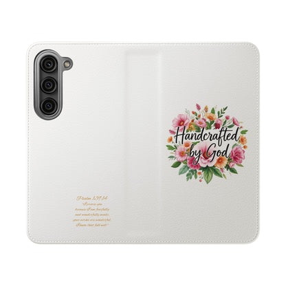 Handcrafted by God Samsung Wallet Case – Fearfully & Wonderfully Made