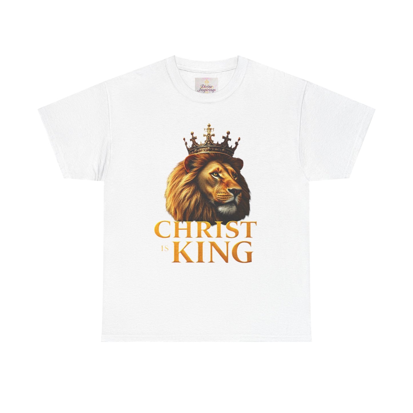 Christ Is King – Lion & Cross Women’s Christian Tee