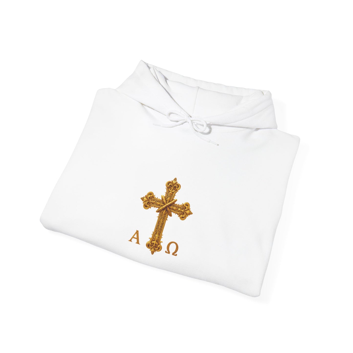 “Soon” Cross Women’s Hoodie – Back Print Christian Declaration