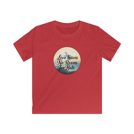 Pure Love – “Love Leaves No Room for Hate” Girl’s Softstyle Tee