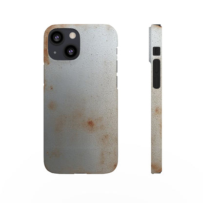 Old Steel Finish iPhone Snap Case