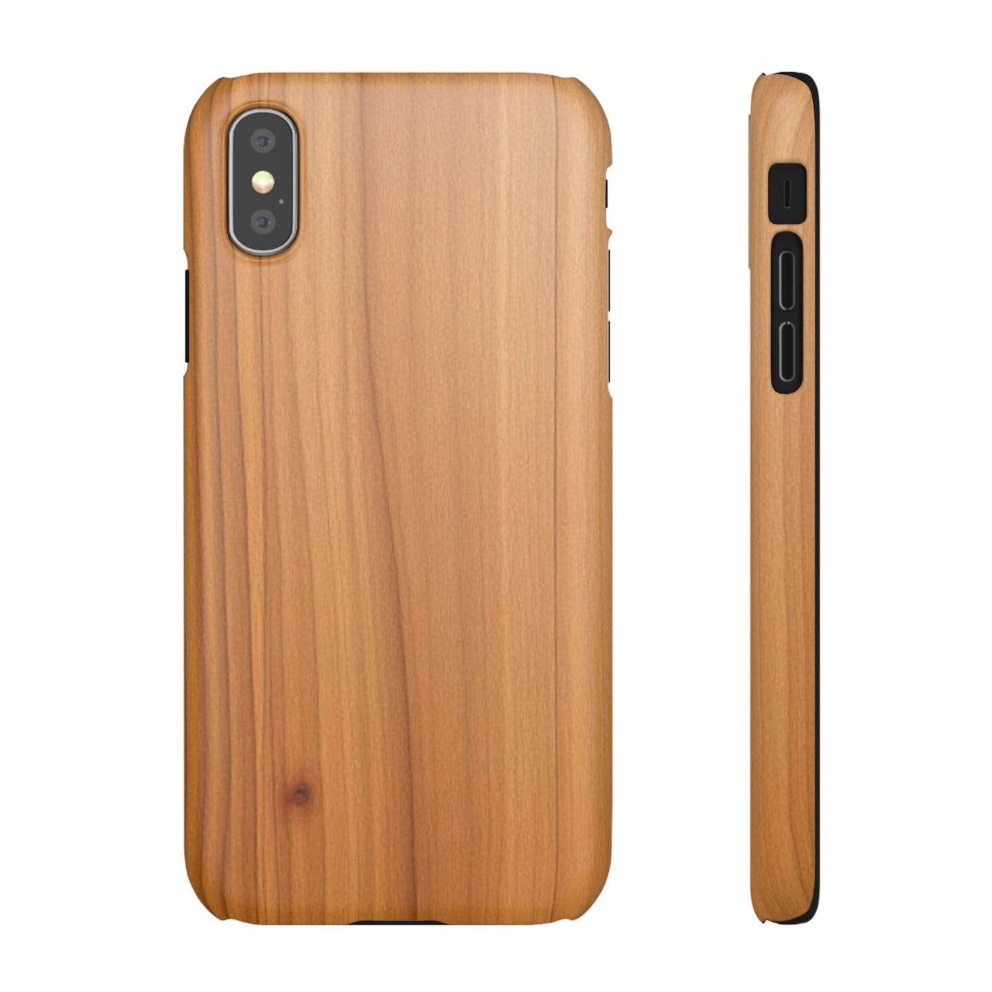 Natural Wood Grain iPhone Snap Case