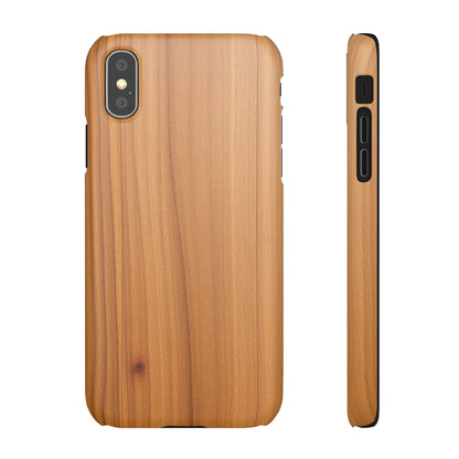 Natural Wood Grain iPhone Snap Case