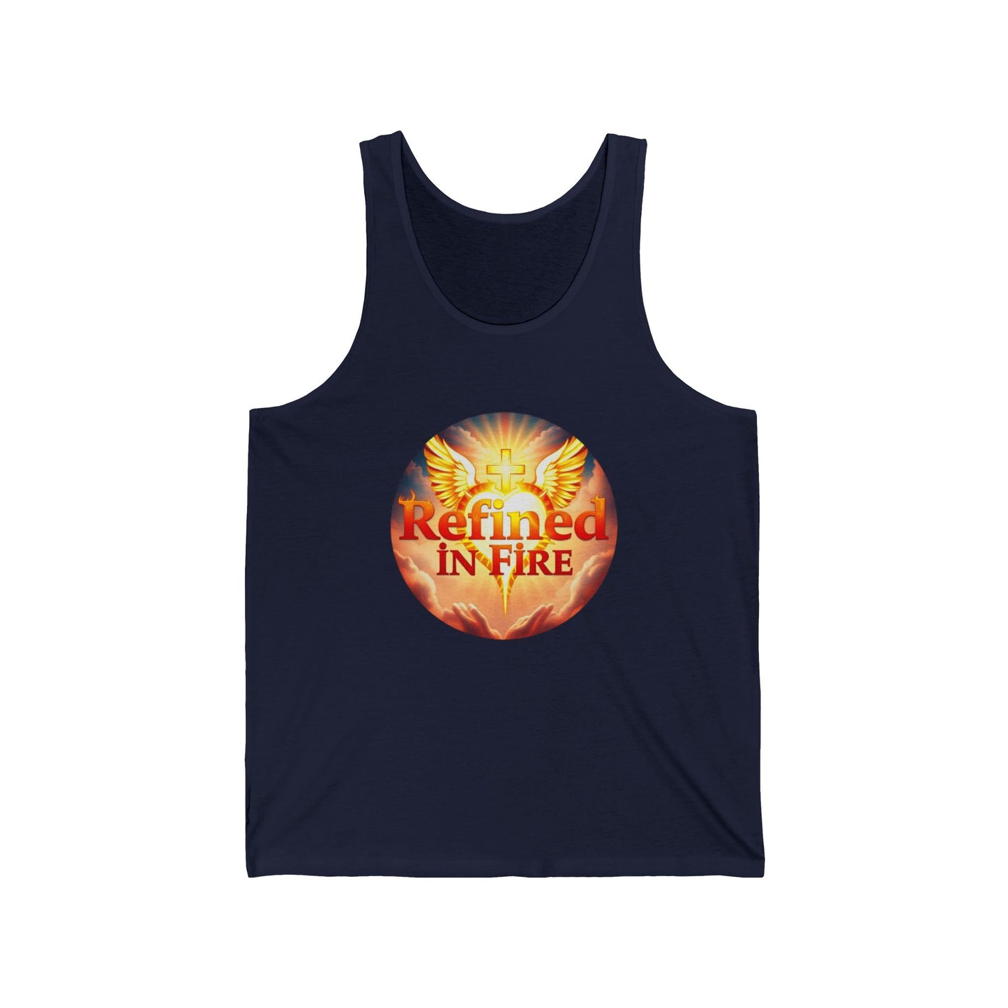 Wings of Faith - Refined in Fire Women’s Christian Tank Top