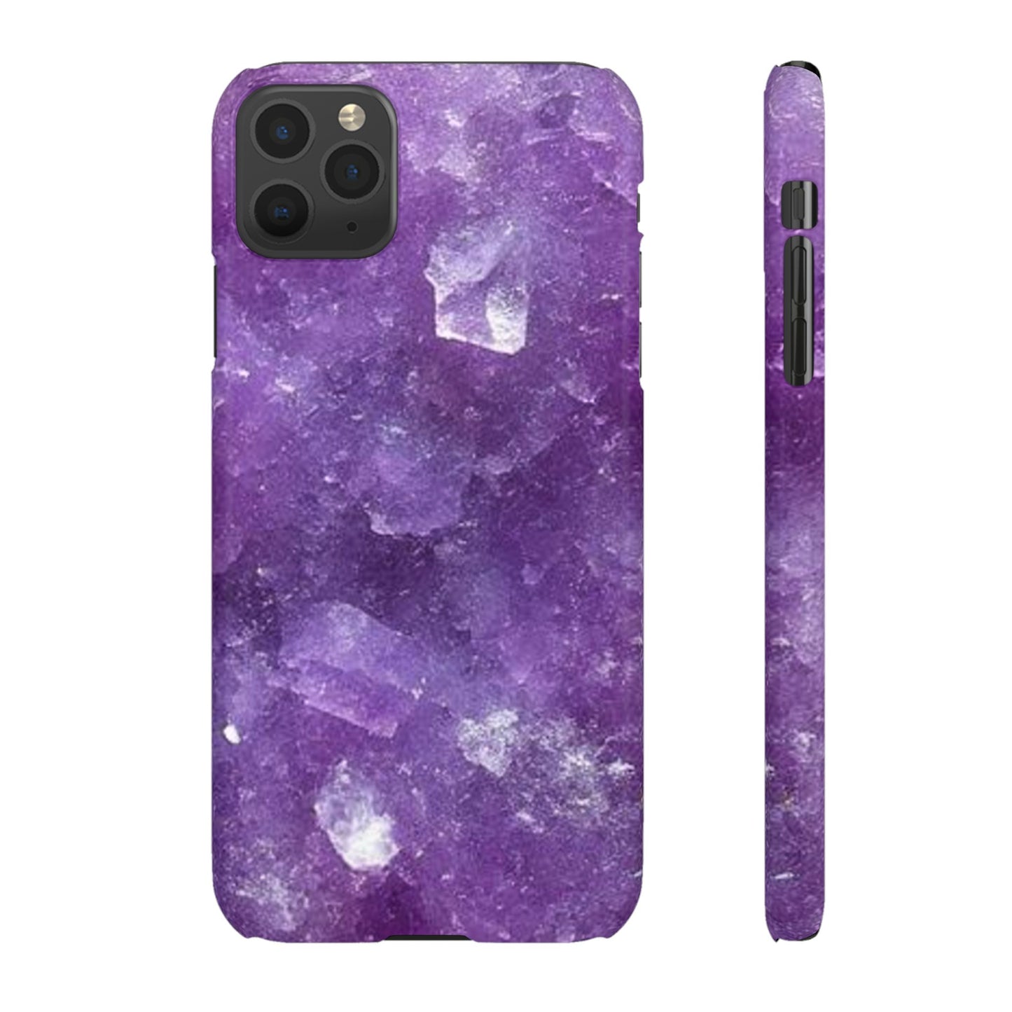 Amethyst Crystal Finish iPhone Snap Case