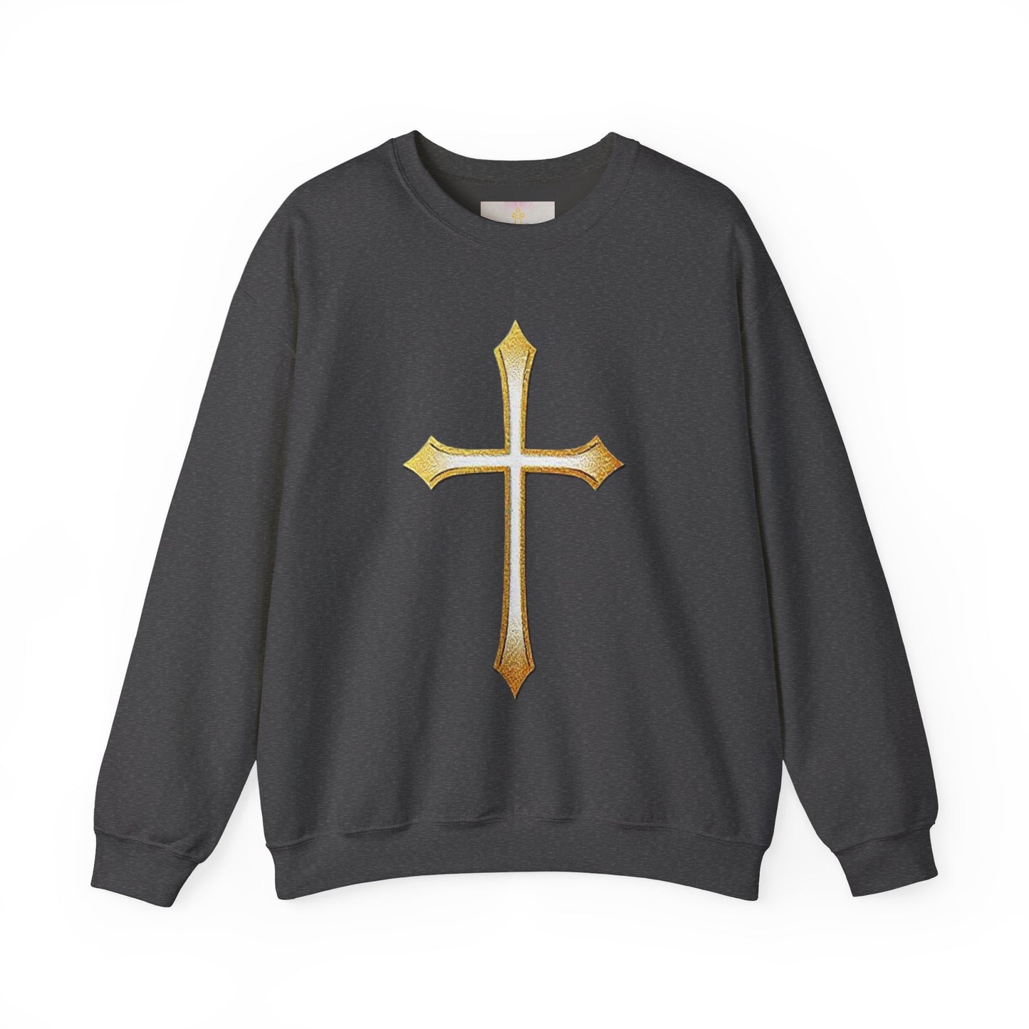 Gold Cross Women’s Christian Sweatshirt