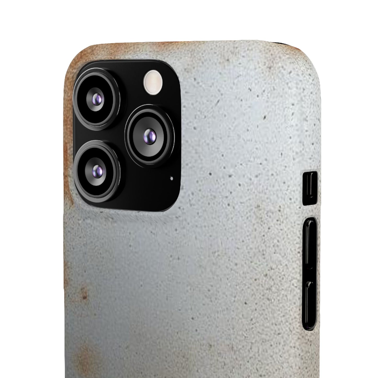 Old Steel Finish iPhone Snap Case