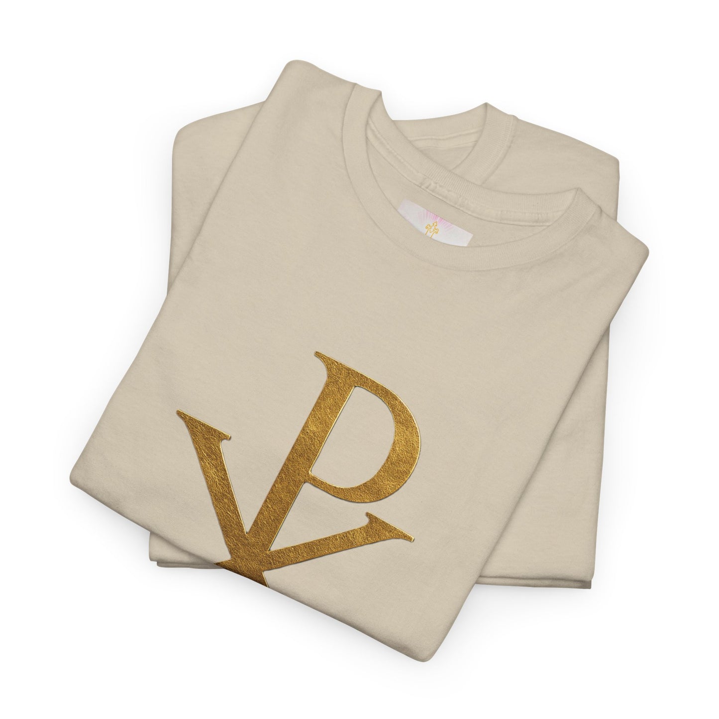 Chi Rho (Gold) - Women's Christian T-Shirt