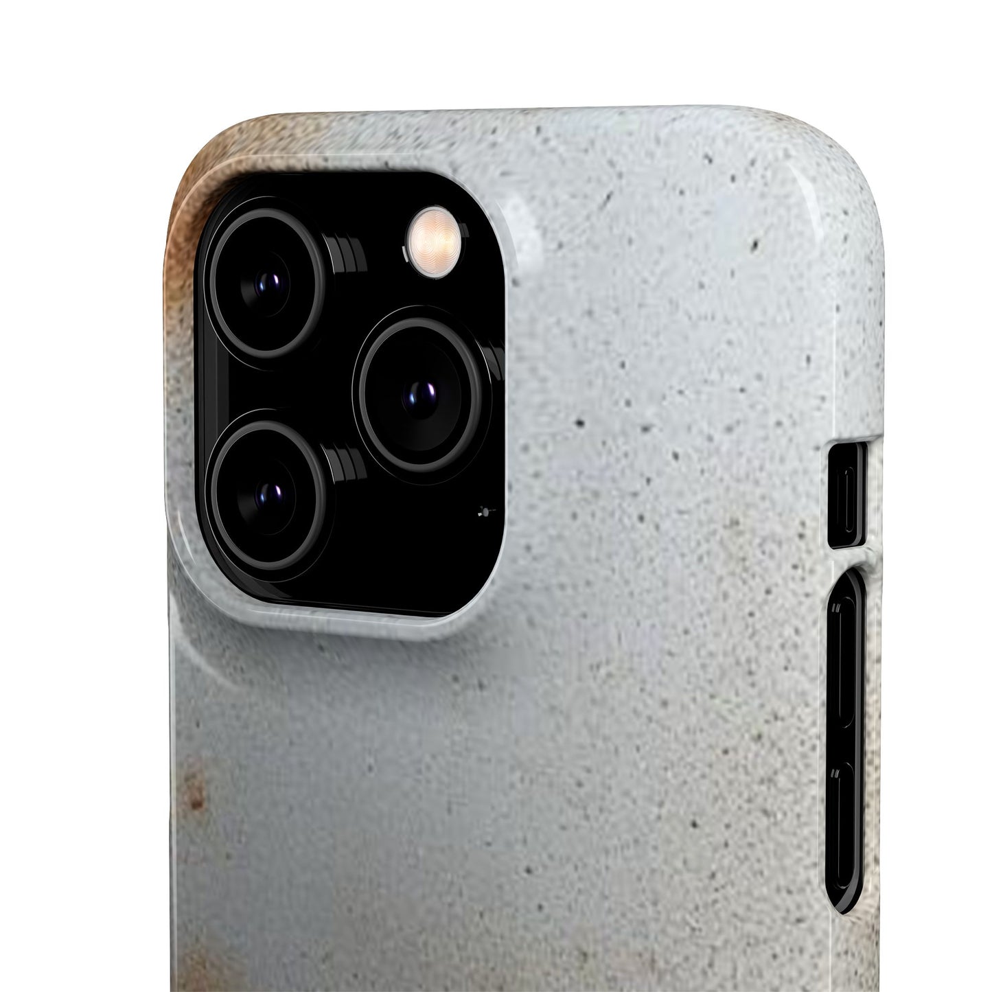 Old Steel Finish iPhone Snap Case