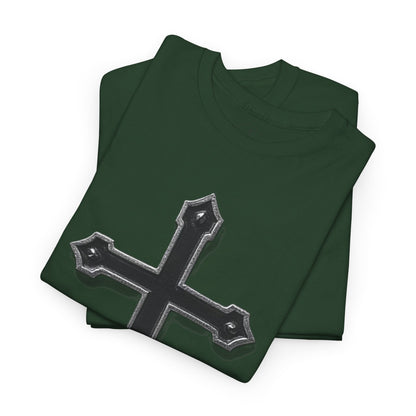 Black Cross Men’s Christian T-Shirt