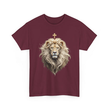 Christ the King (Lion of Judah) — Men's Christian T-Shirt