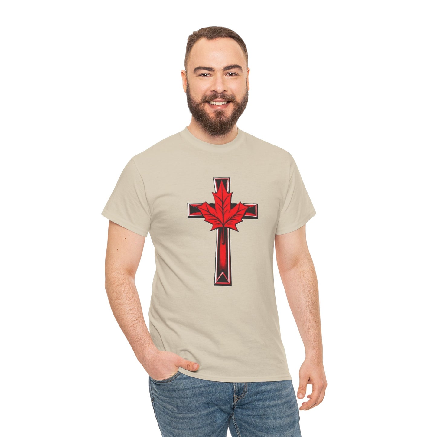 Faith and Flag - Men's Christian T-Shirt