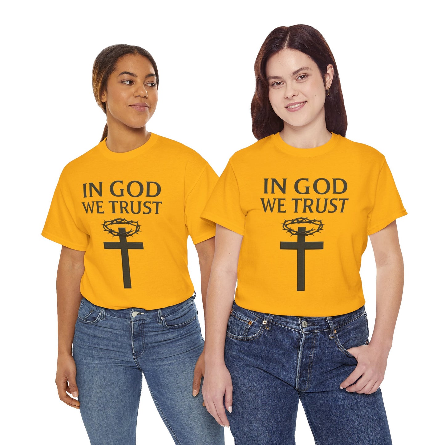 In God We Trust (Crown of Thorns) – Women’s Christian Tee