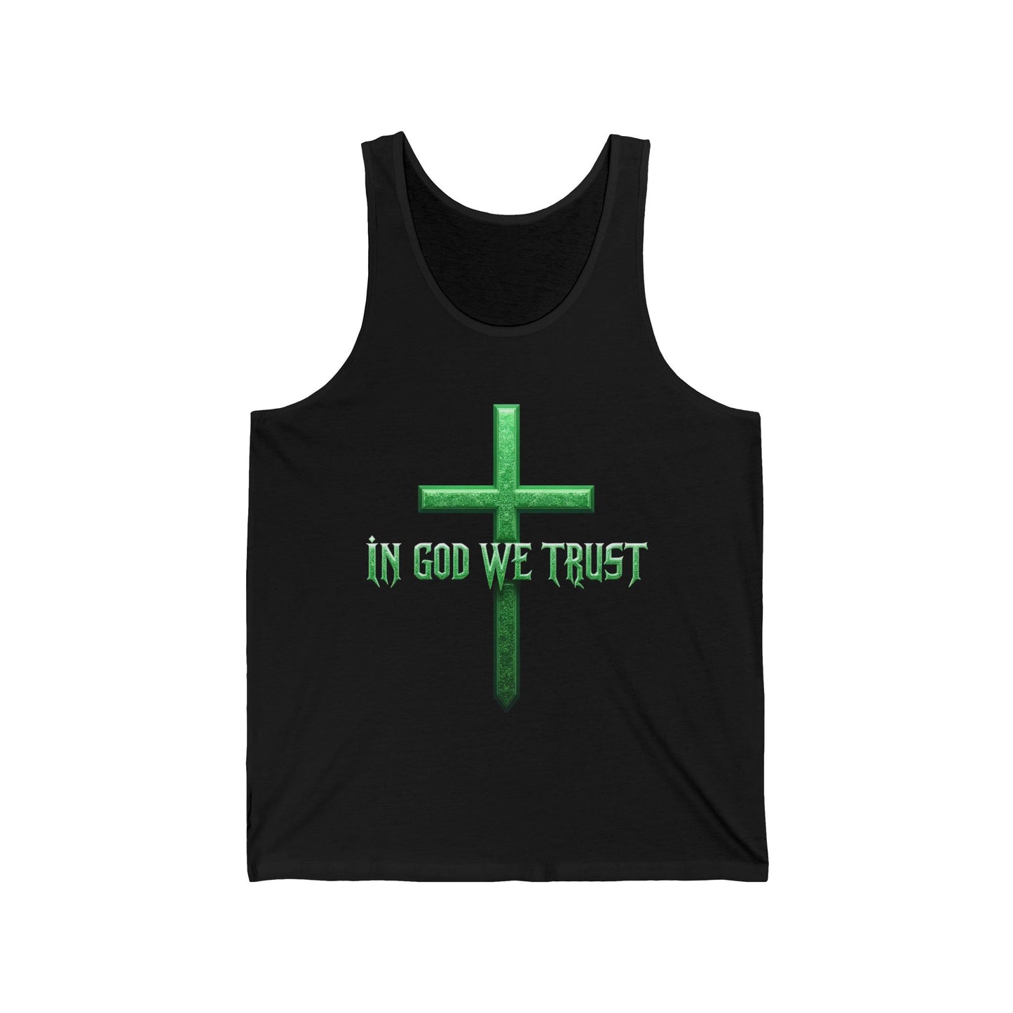 In God We Trust | Men’s Tank Top – Built on Faith