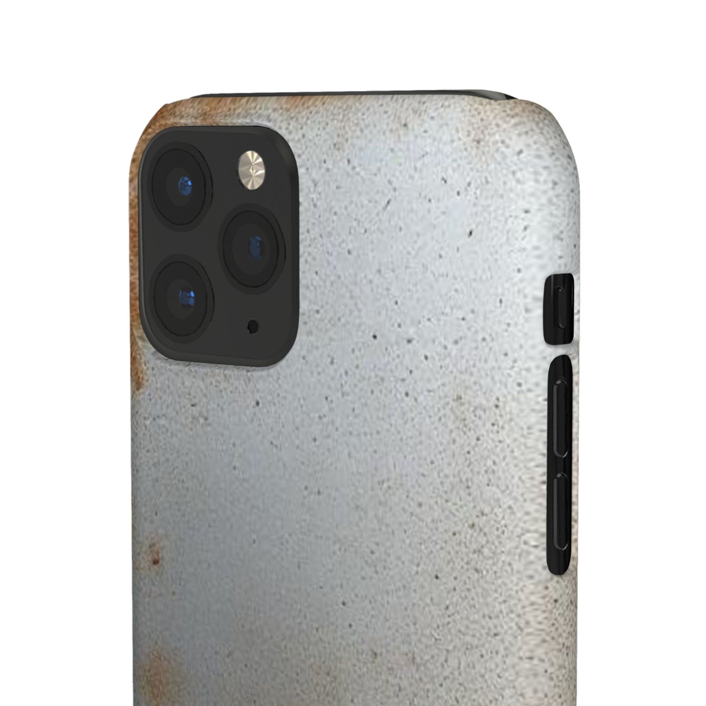 Old Steel Finish iPhone Snap Case