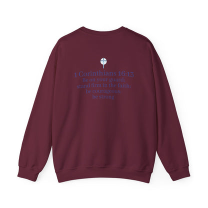 FAITH & Strength – Men’s Scripture Sweatshirt