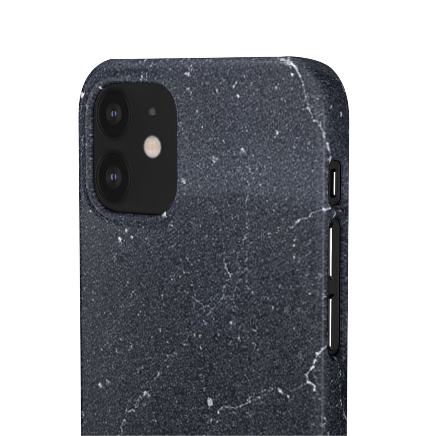 Dark Granite Finish iPhone Snap Case