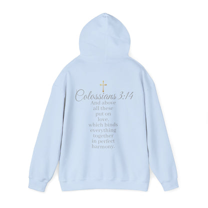 Put On Love Women’s Hoodie – Faith in Every Layer