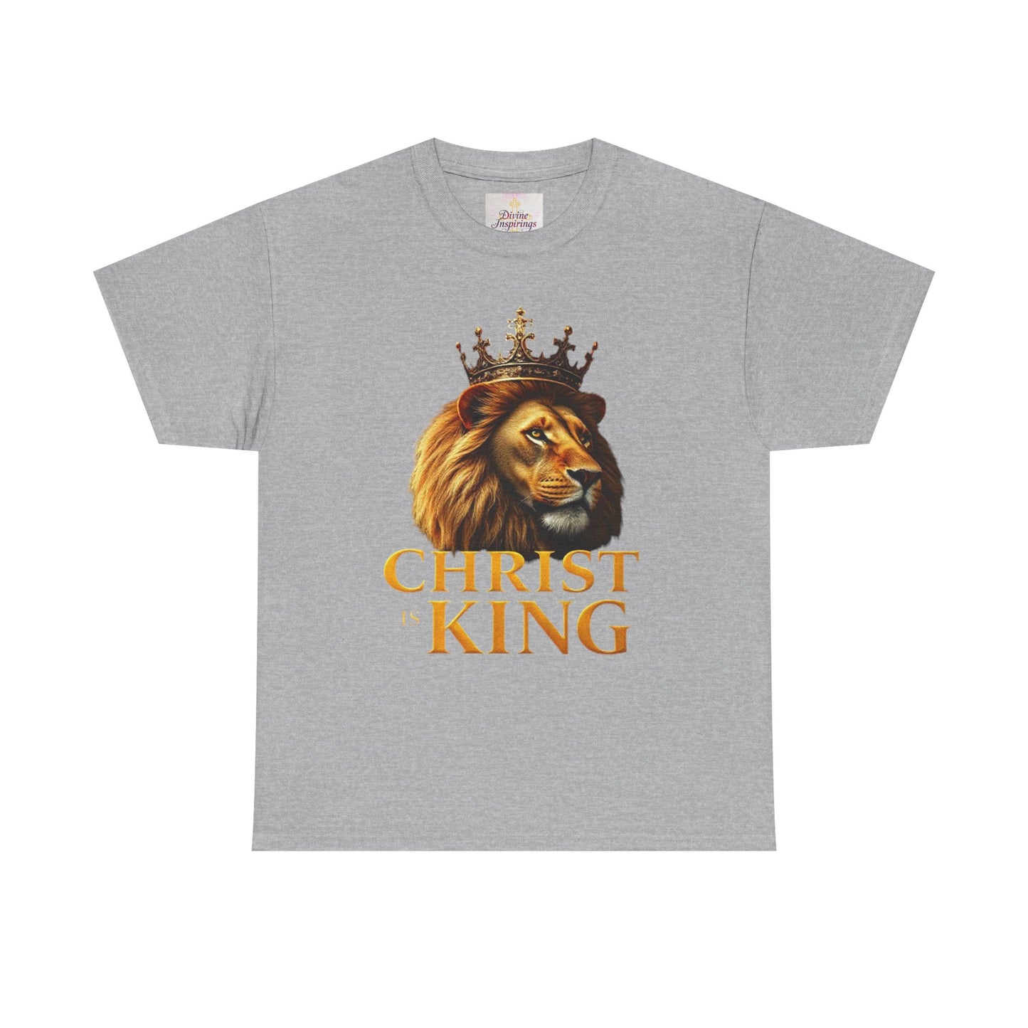 Christ Is King – Lion & Cross Women’s Christian Tee