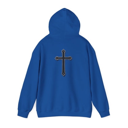 Black Cross Women’s Hoodie – Christian Apparel
