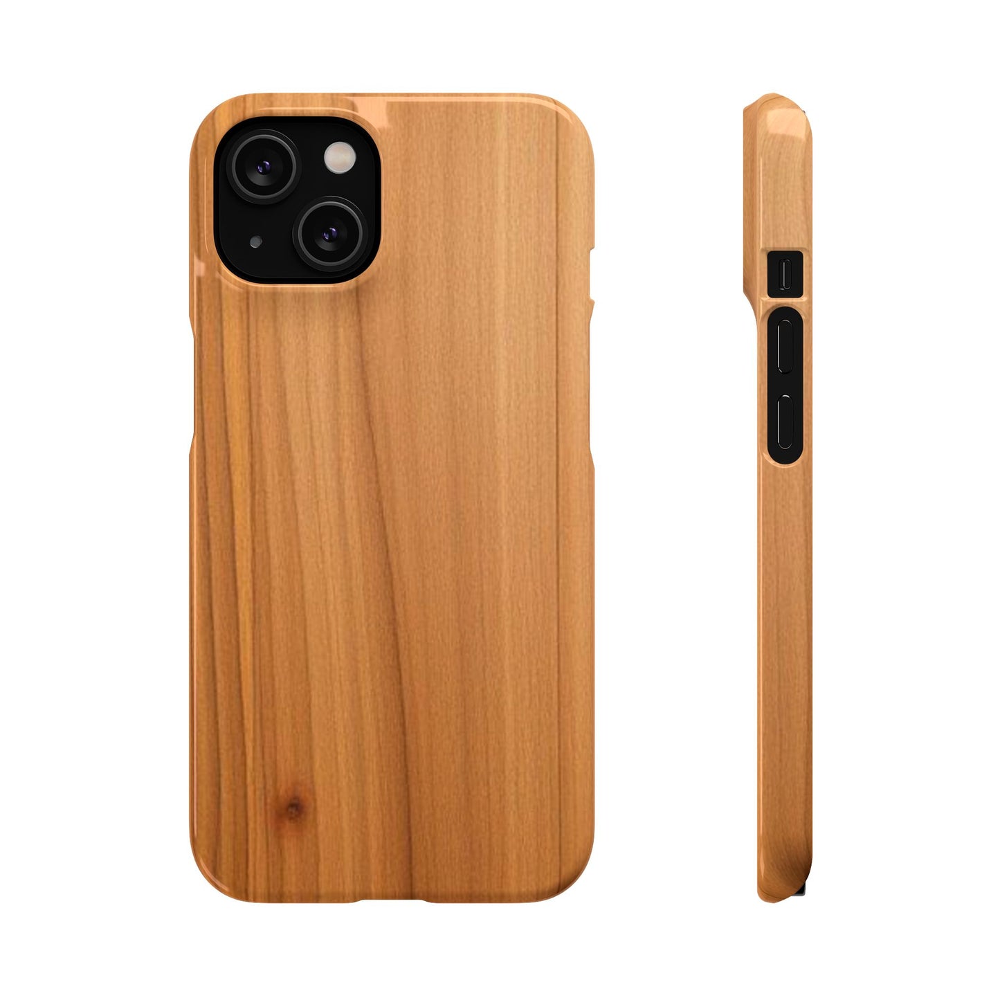 Natural Wood Grain iPhone Snap Case