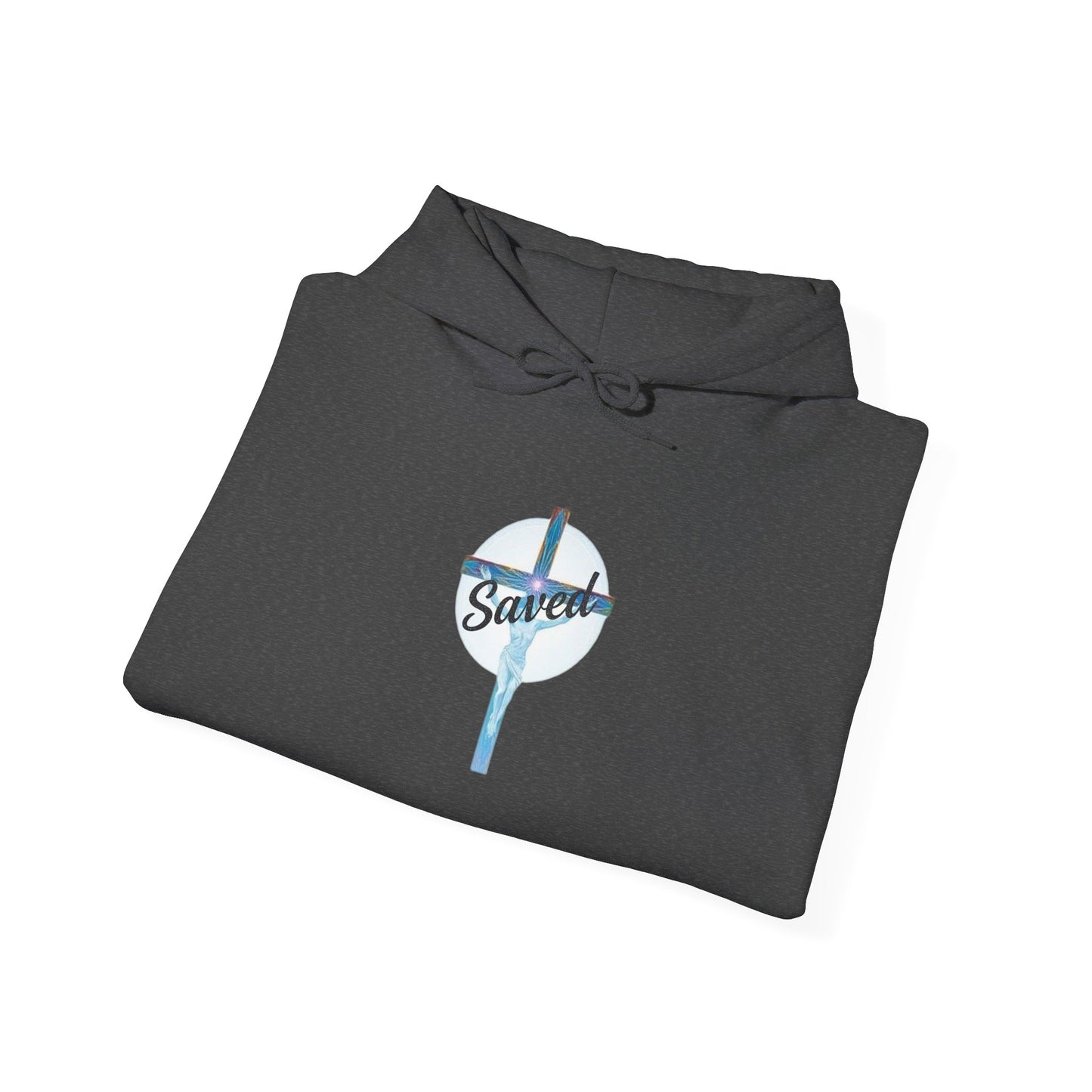 Saved in Christ – Men’s Christian Hoodie
