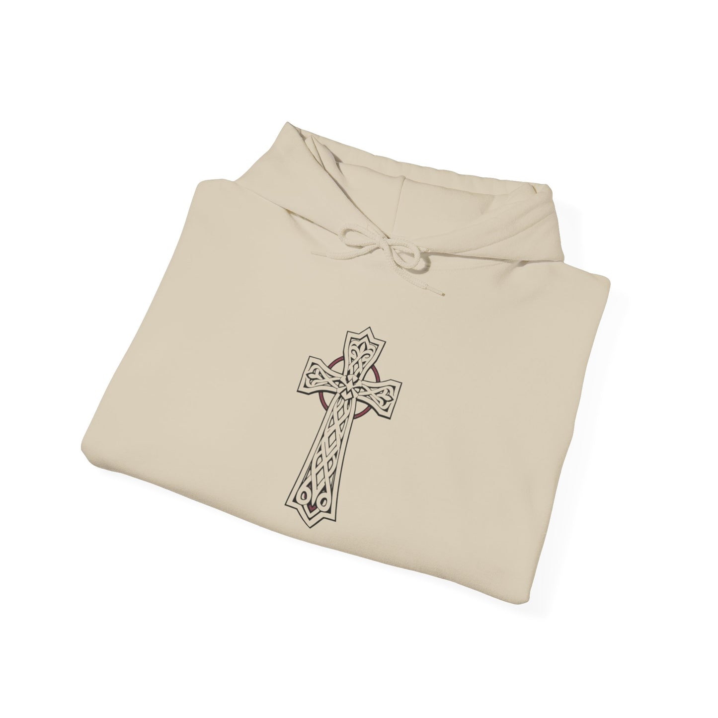 Celtic Courage | Men’s Celtic Cross Hoodie