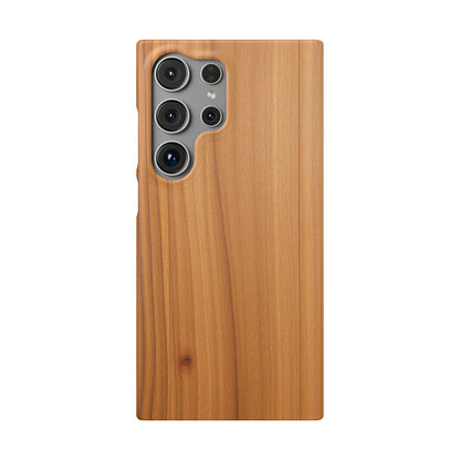 Natural Wood Grain Samsung Snap Case