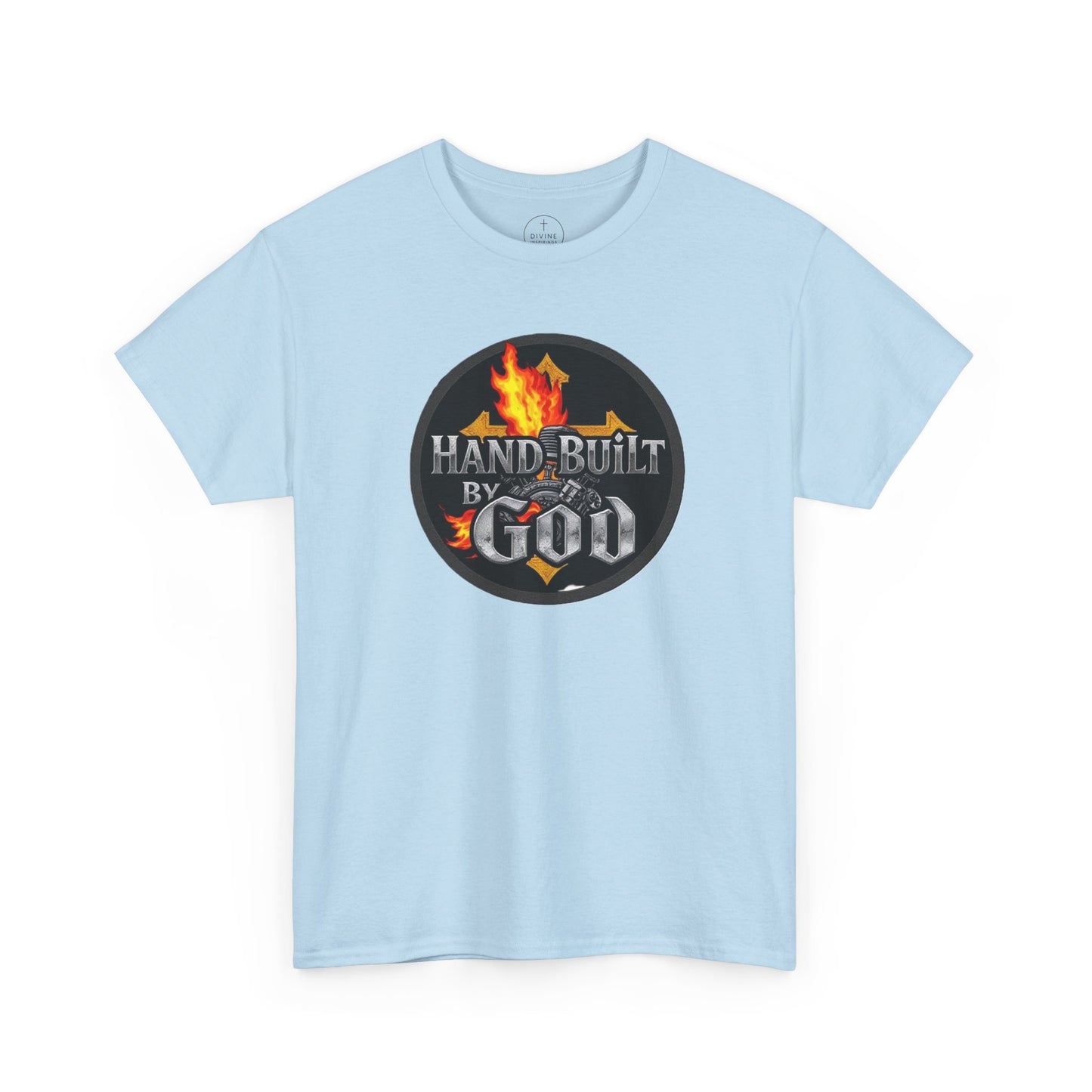 Hand Built By God - Men's Christian T-Shirt