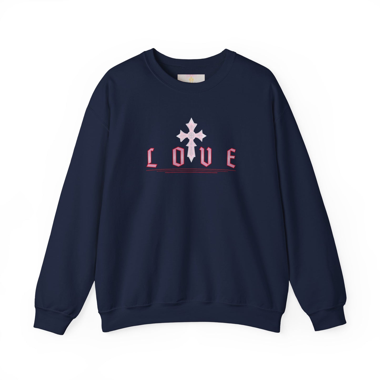 Fearless Love Men’s Sweater – Courage in Faith