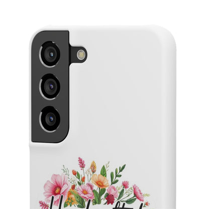 Handcrafted by God Snap Case for Samsung – Fearfully & Wonderfully Made