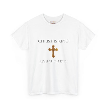 Faithful & Victorious Women’s Christian Tee – Christ is King (Revelation 17:14)