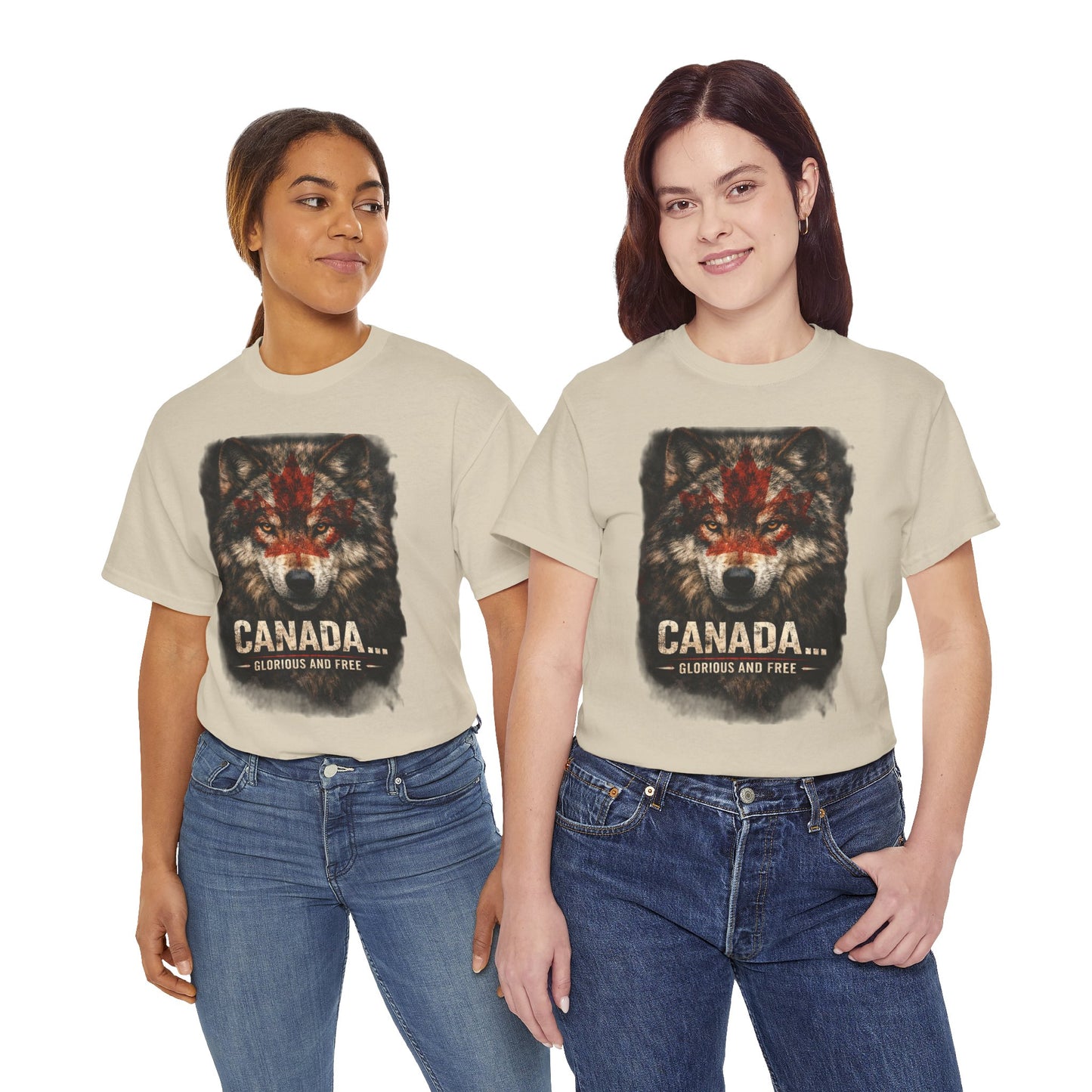 War Paint – Canada: Glorious and Free Women's T-Shirt