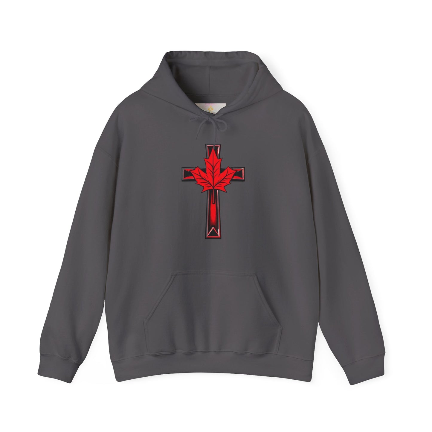 Women’s Hoodie with Maple Leaf Cross Design