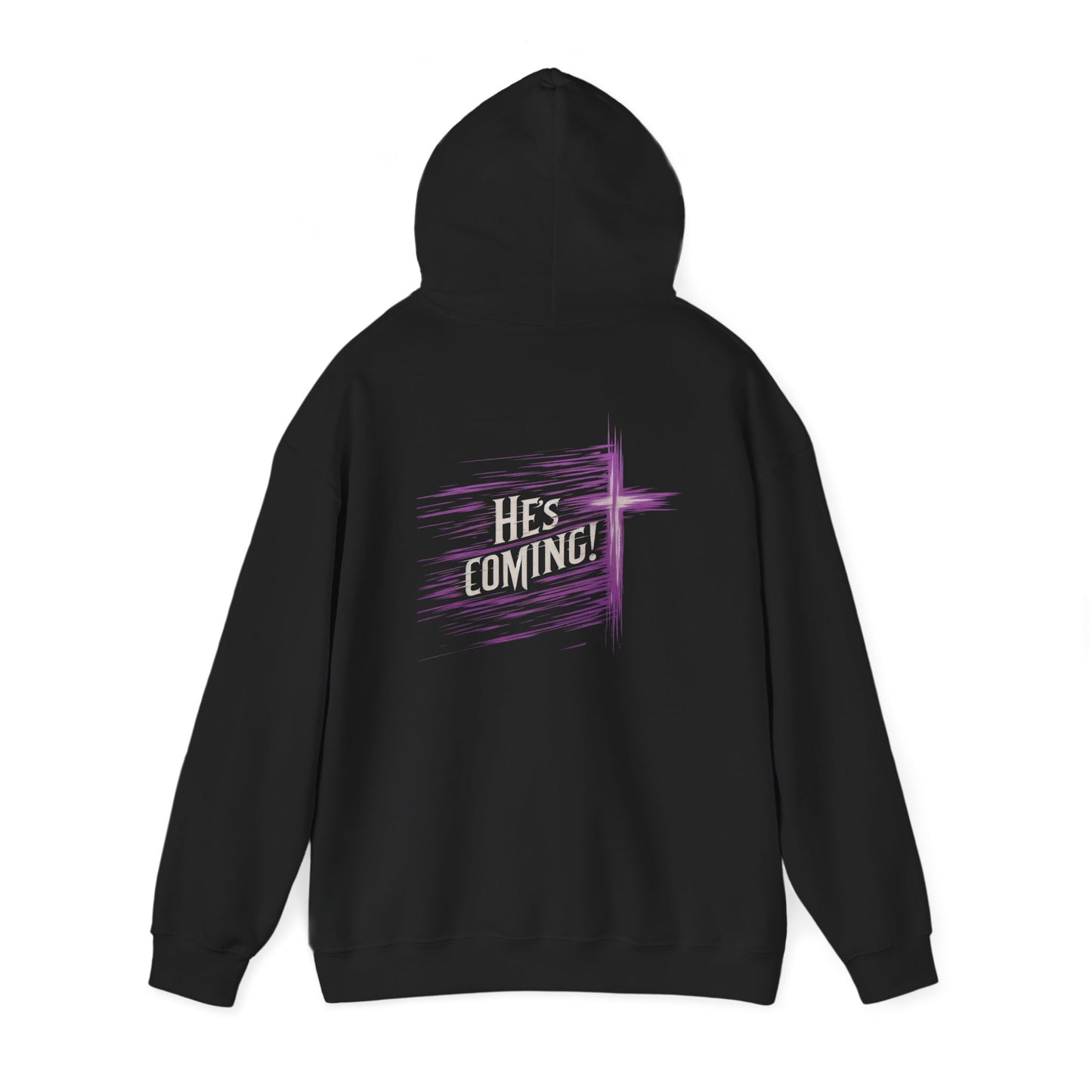 He’s Coming – Men’s Christian Hoodie