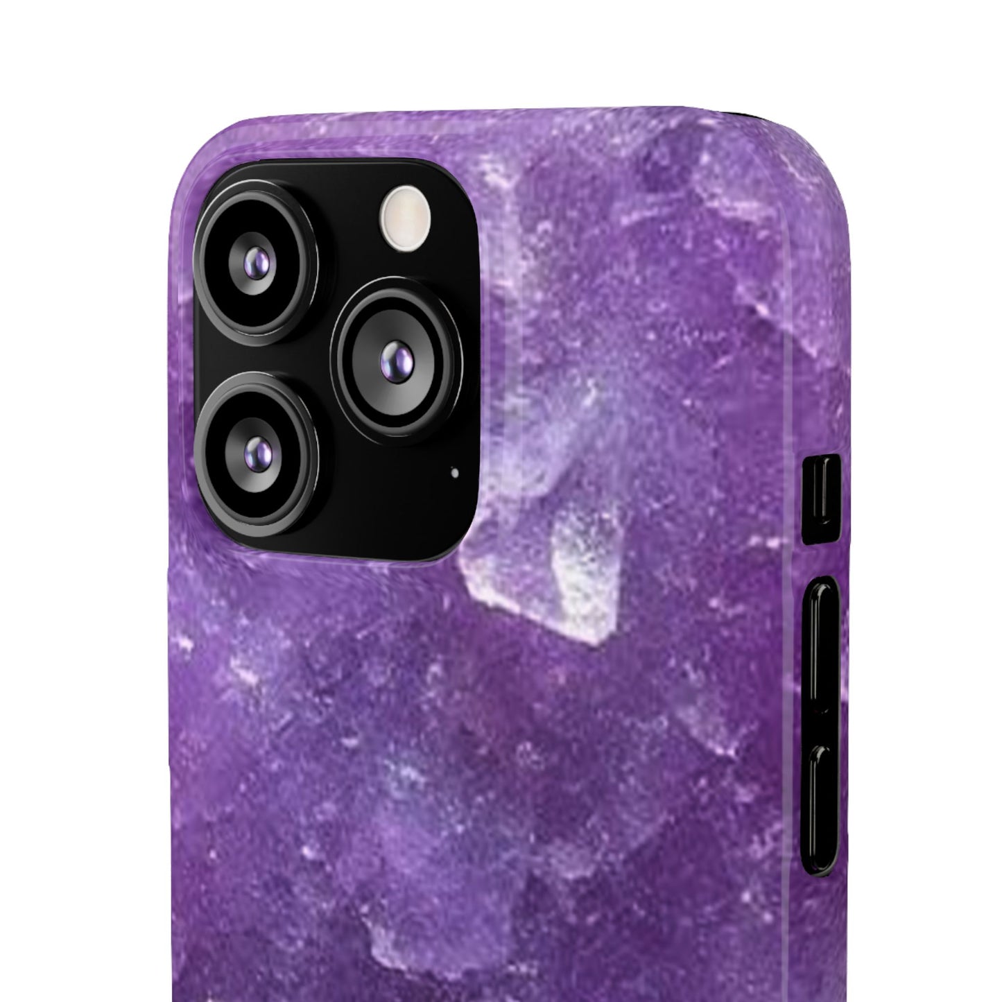 Amethyst Crystal Finish iPhone Snap Case