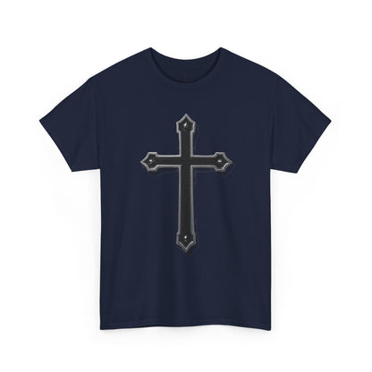 Black Cross Men’s Christian T-Shirt