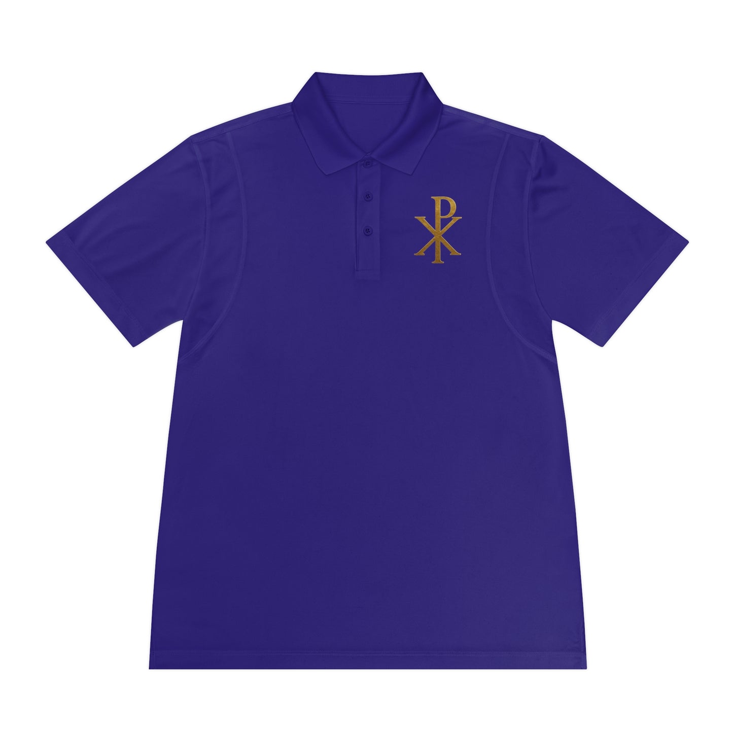Men’s Chi Rho Polo Shirt – Faith & Heritage in Everyday Wear