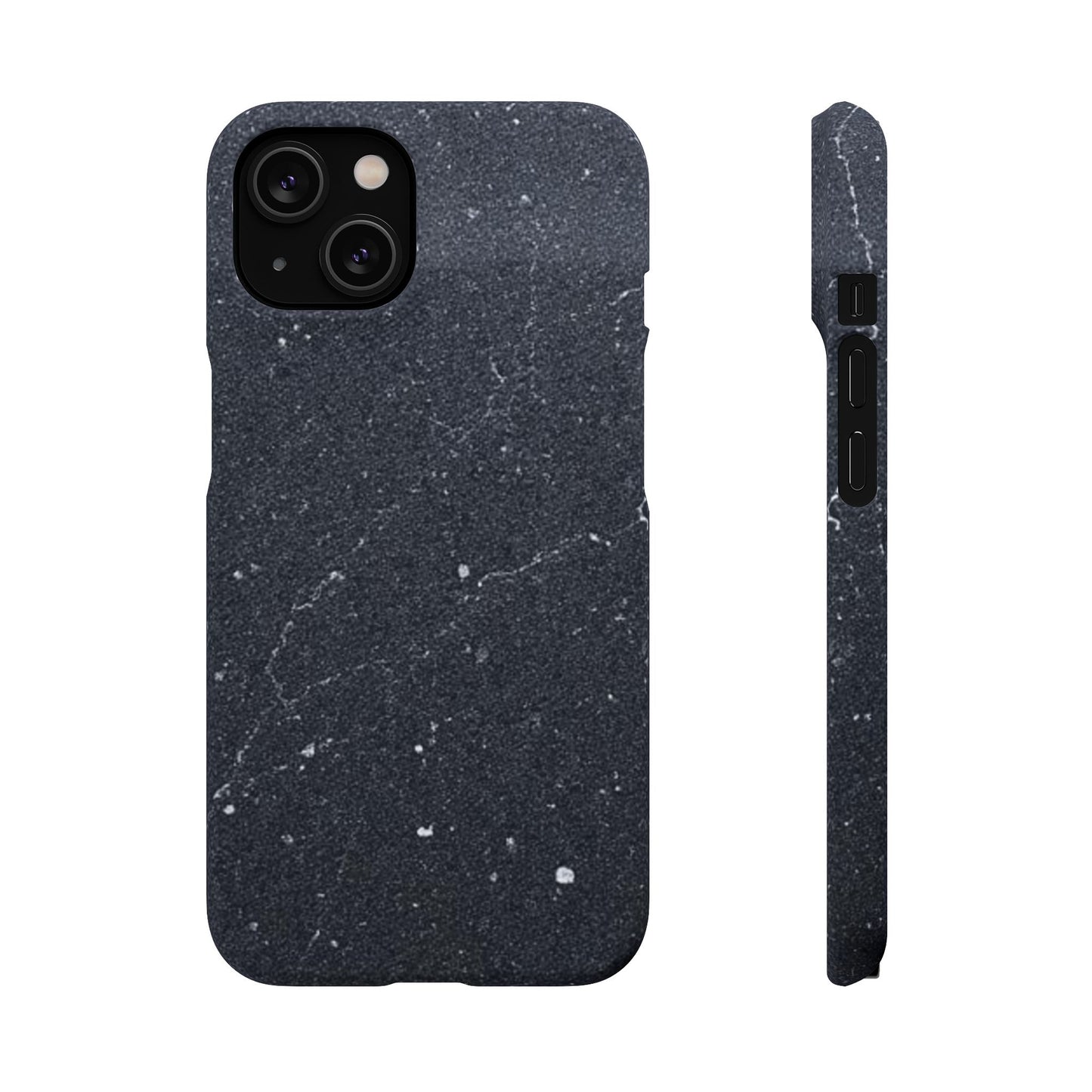 Dark Granite Finish iPhone Snap Case