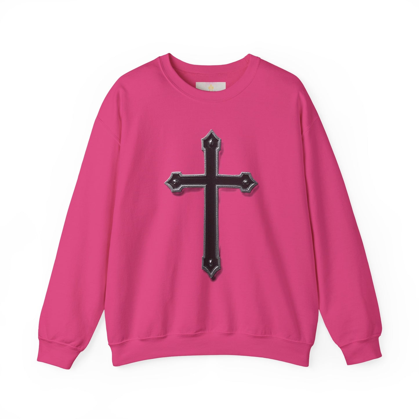 Warrior’s Black Cross Women’s Christian Sweatshirt | Ephesians 6:11