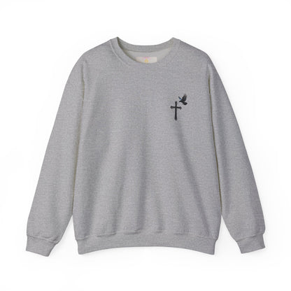 God’s Grace: Cross & Ravens Women's Sweatshirt
