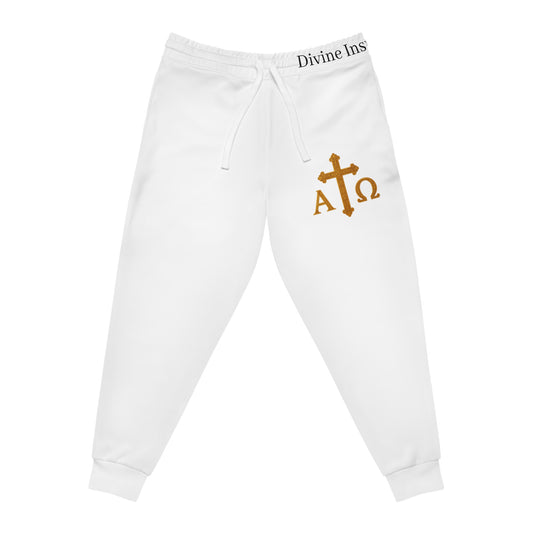 Men’s Alpha & Omega Jogger Pants – Comfortable Faith-Inspired Style