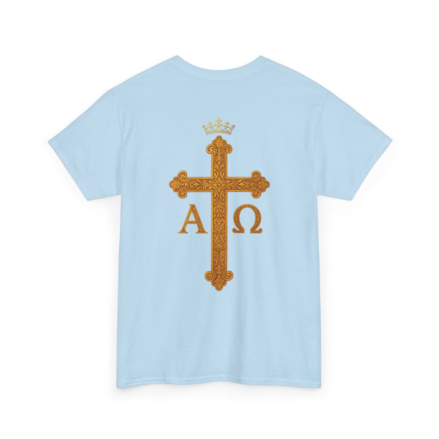 Christ Is King – Lion & Cross Men’s Christian Tee