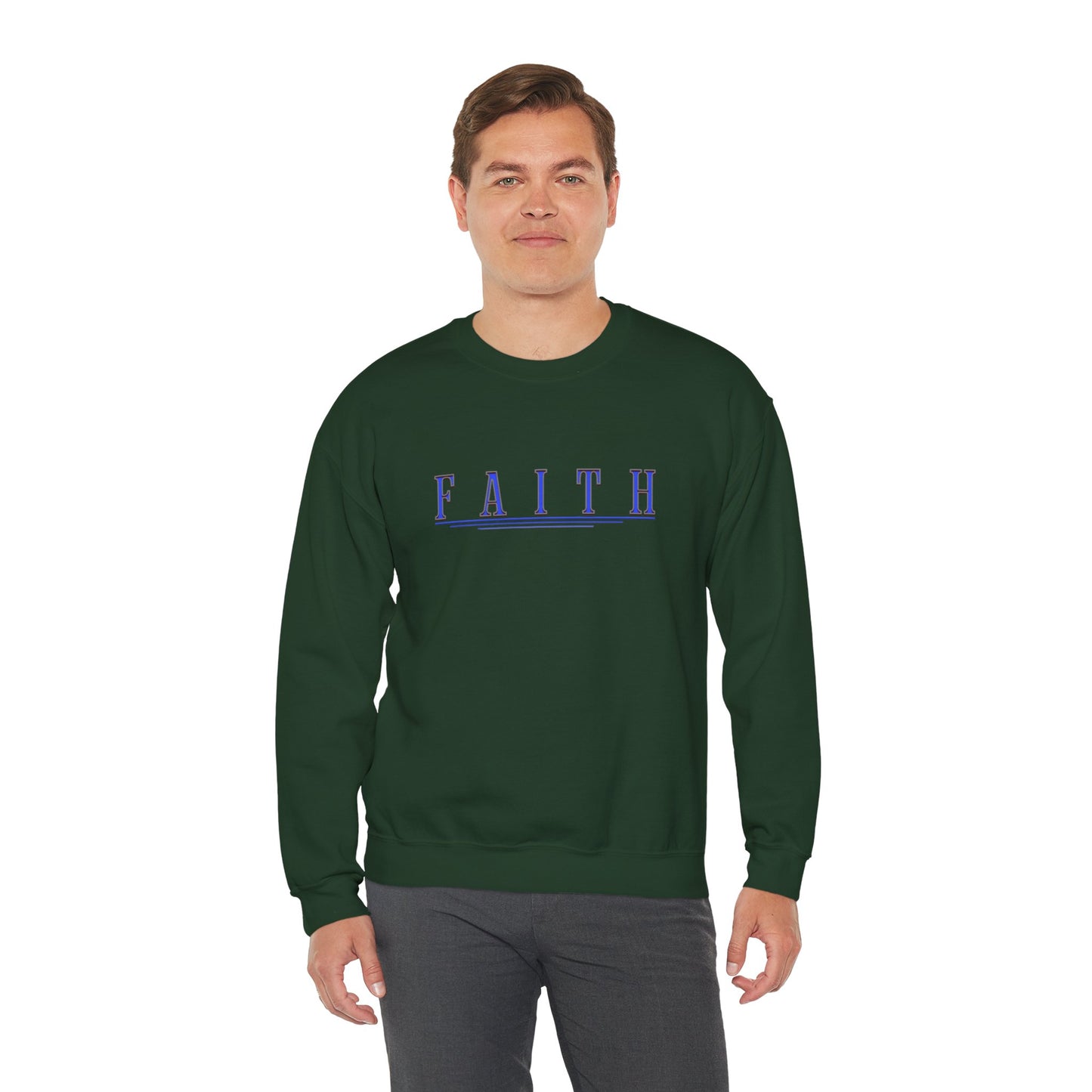 FAITH & Strength – Men’s Scripture Sweatshirt