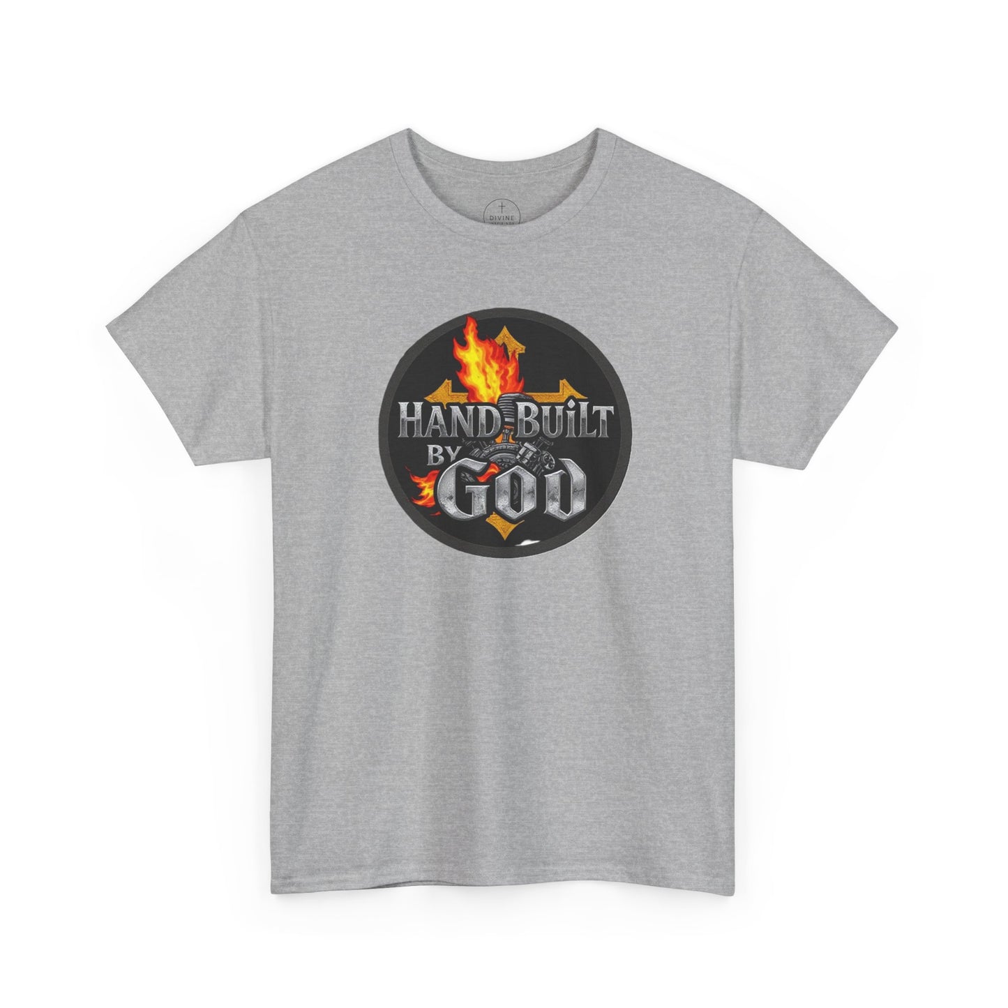 Hand Built By God - Men's Christian T-Shirt