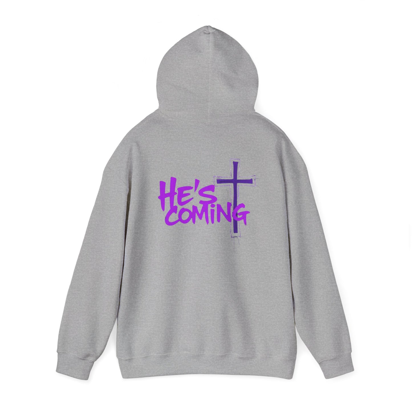 He’s Coming Men’s Christian Streetwear Hoodie