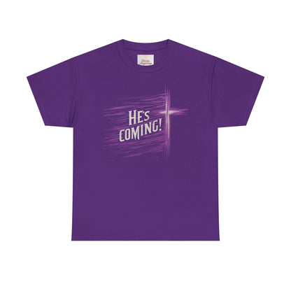 He’s Coming – Bold Christian Women’s Tee