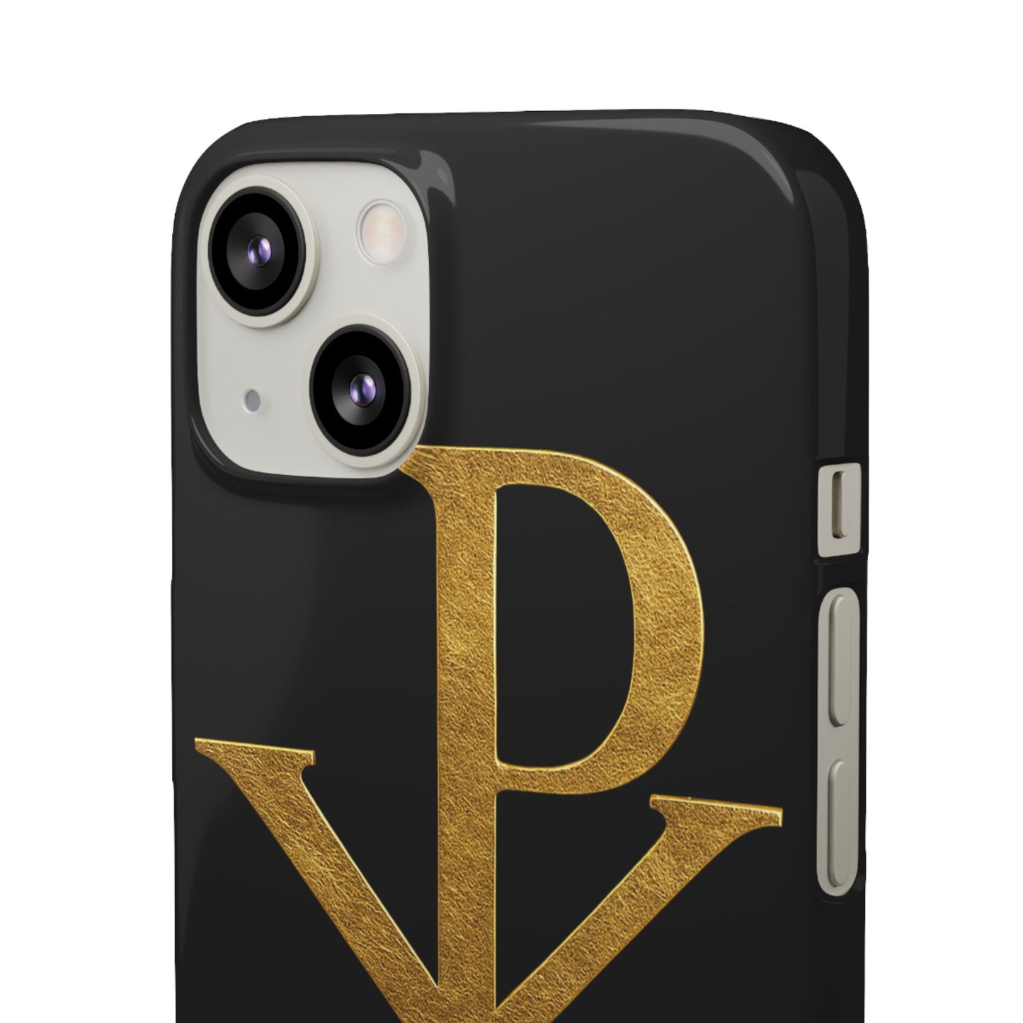 Black Chi Rho Snap Case for iPhone – The Way, Truth & Life