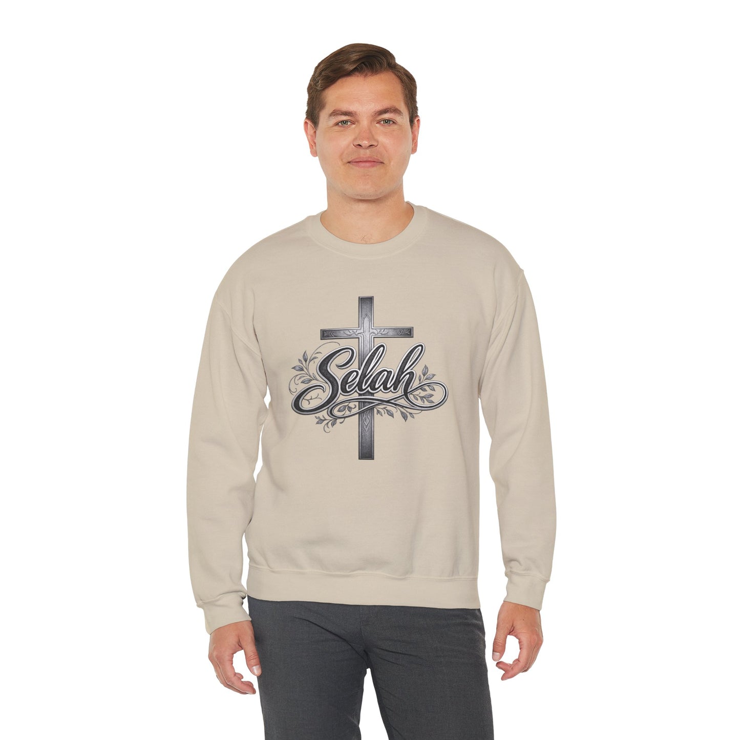Selah - Men's Christian Crewneck Sweatshirt