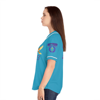 Victory in Christ Women’s Away Jersey – Play For His Glory